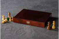 Kasetka drewniana Lux Brown na figury No 5